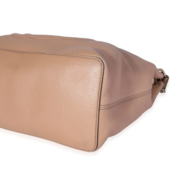 Gucci Tan Pebbled Leather Soho Hobo Bag - Picture 6 of 8